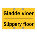 Gladde vloer - Slippery floor