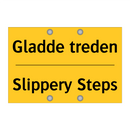 Gladde treden - Slippery Steps