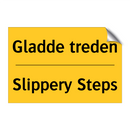Gladde treden - Slippery Steps