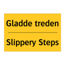 Gladde treden - Slippery Steps