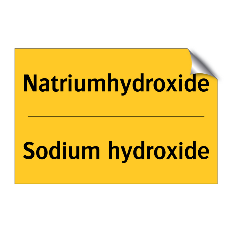 Natriumhydroxide - Sodium hydroxide