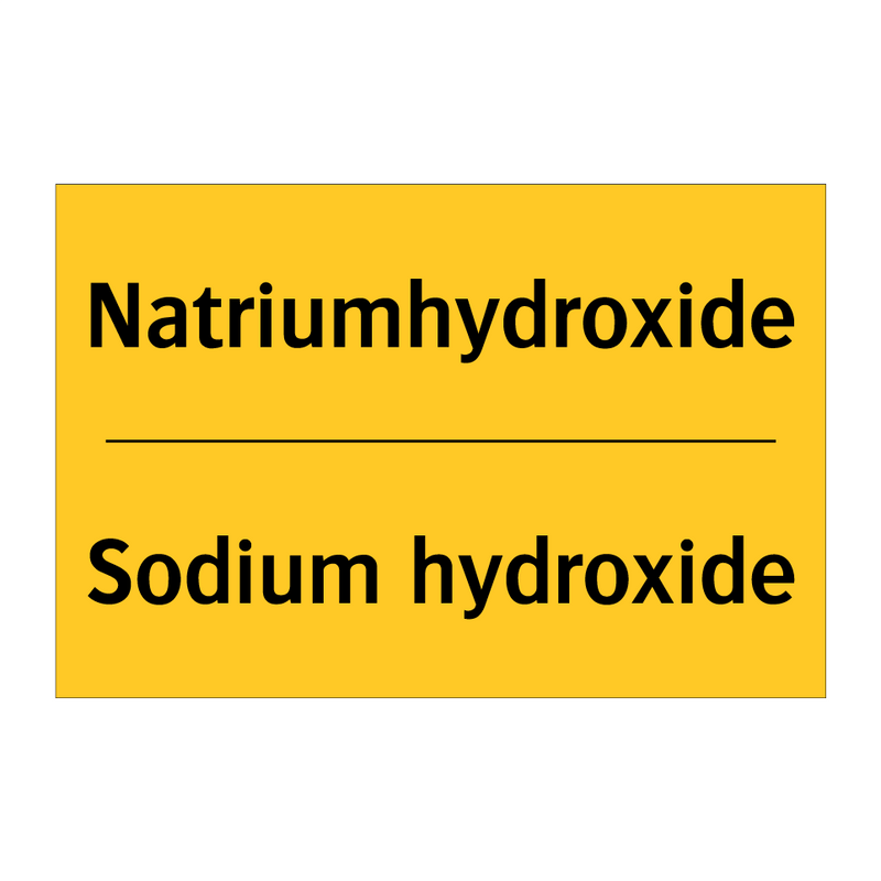 Natriumhydroxide - Sodium hydroxide