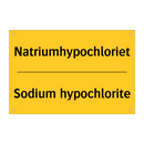 Natriumhypochloriet - Sodium hypochlorite