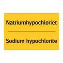 Natriumhypochloriet - Sodium hypochlorite
