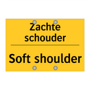 Zachte schouder - Soft shoulder