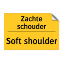 Zachte schouder - Soft shoulder