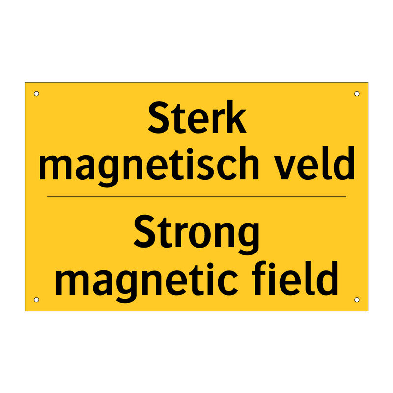 Sterk magnetisch veld - Strong magnetic field
