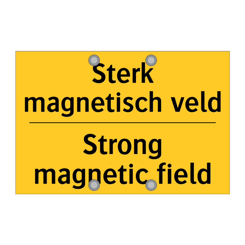 Sterk magnetisch veld - Strong magnetic field
