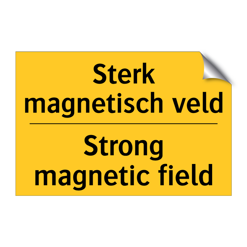 Sterk magnetisch veld - Strong magnetic field
