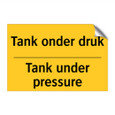 Tank onder druk - Tank under pressure