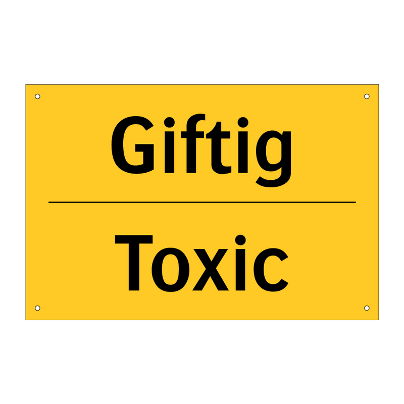 Giftig - Toxic
