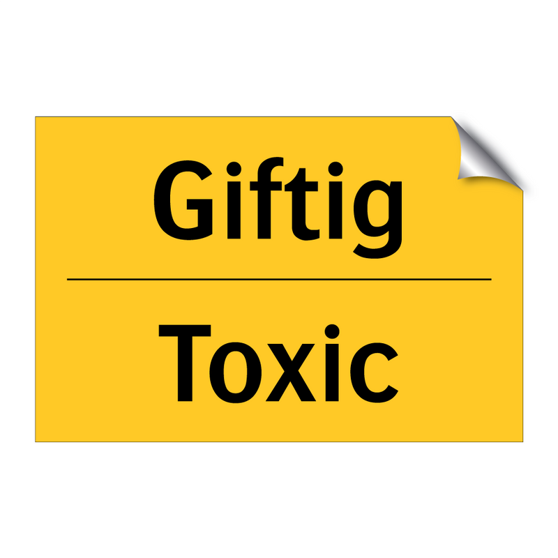Giftig - Toxic