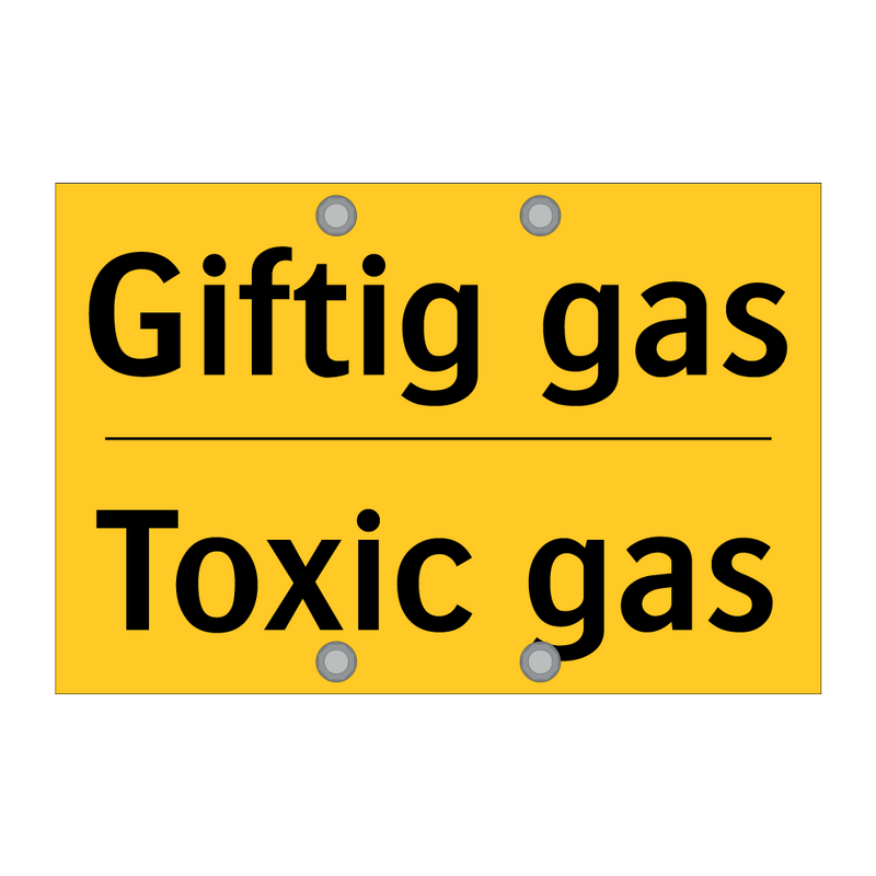 Giftig gas - Toxic gas