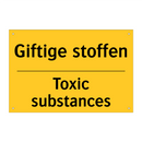 Giftige stoffen - Toxic substances