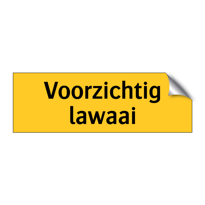 Voorzichtig lawaai