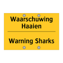 Waarschuwing Haaien - Warning Sharks