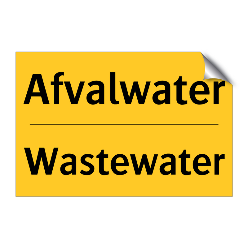 Afvalwater - Wastewater