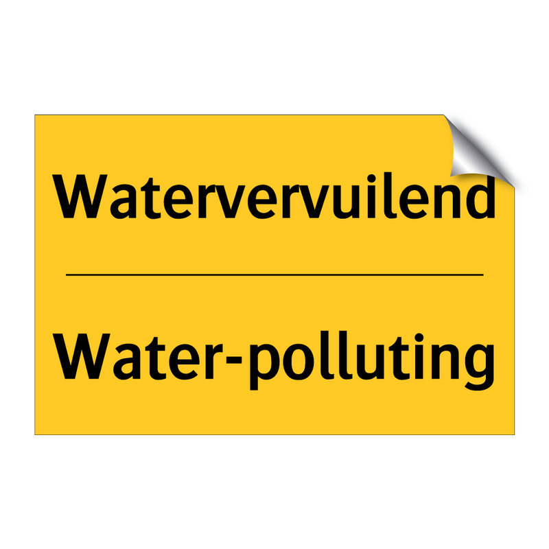 Watervervuilend - Water-polluting