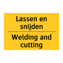 Lassen en snijden - Welding and cutting