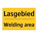Lasgebied - Welding area