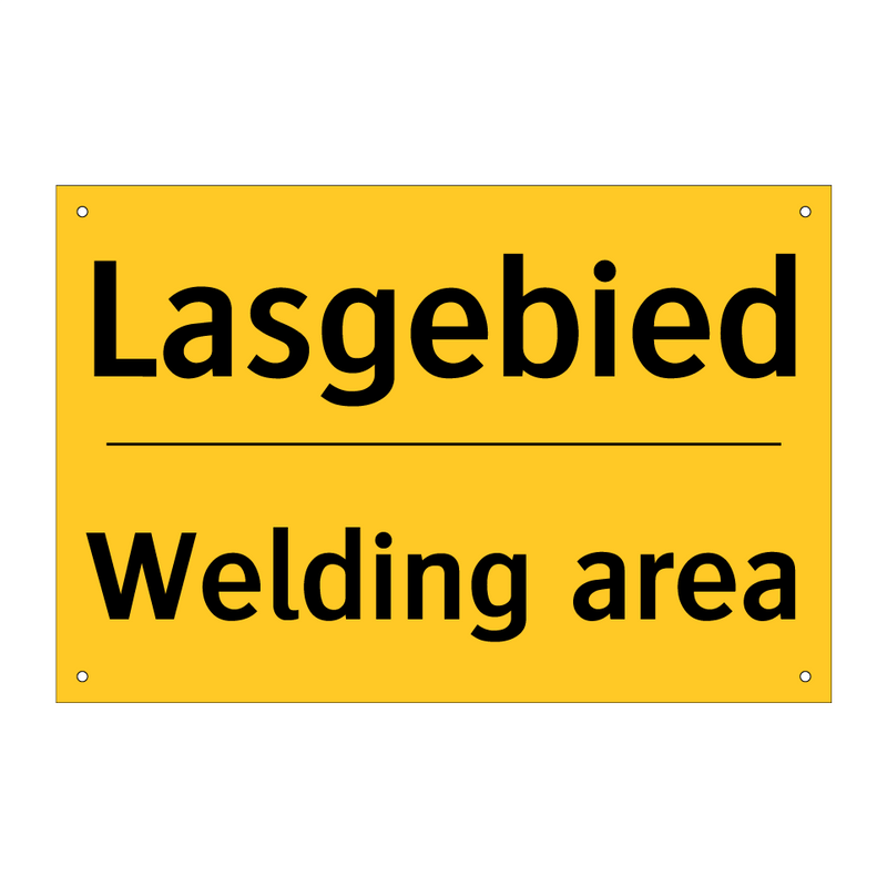 Lasgebied - Welding area