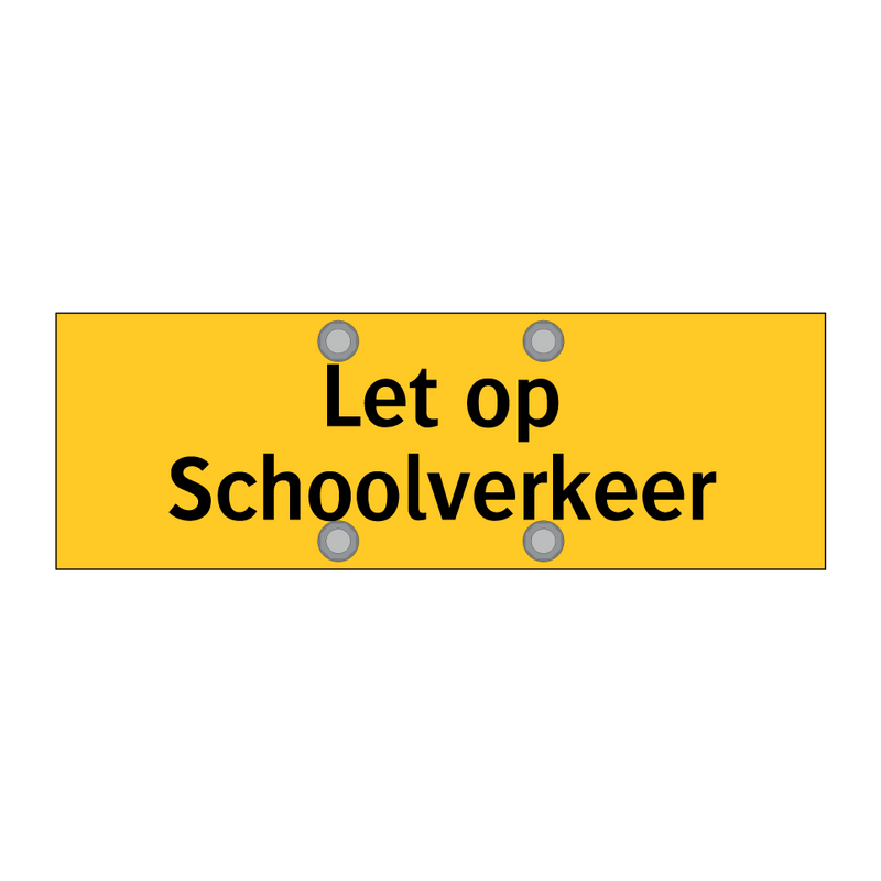 Let op Schoolverkeer