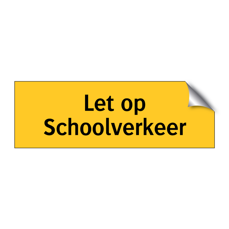 Let op Schoolverkeer
