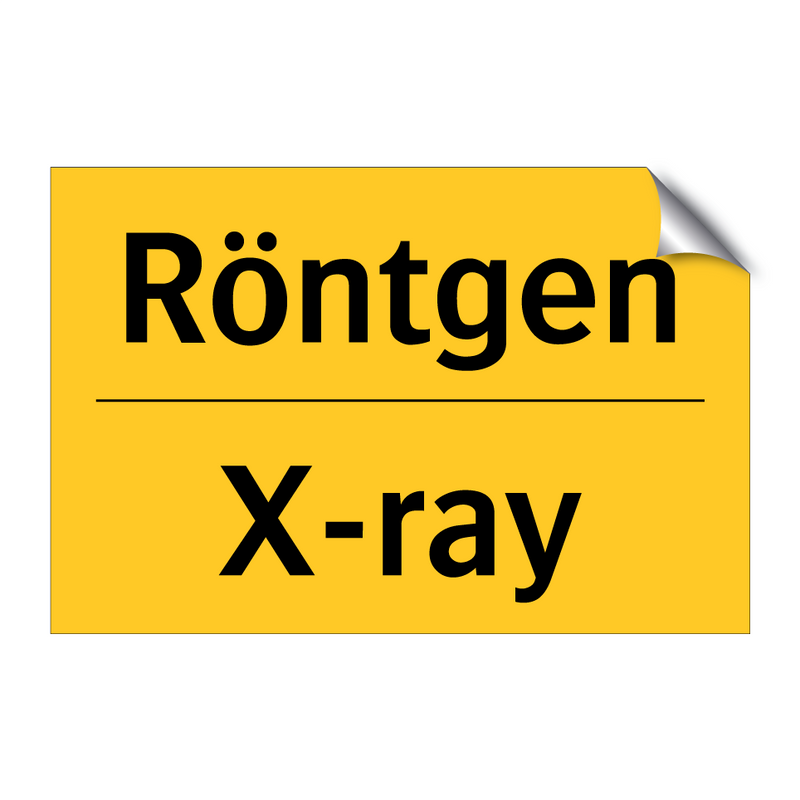 Röntgen - X-ray