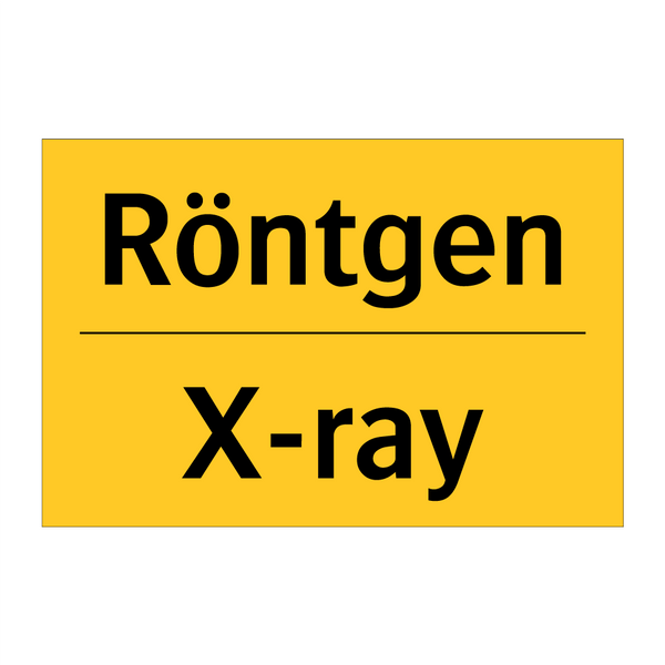 Röntgen - X-ray