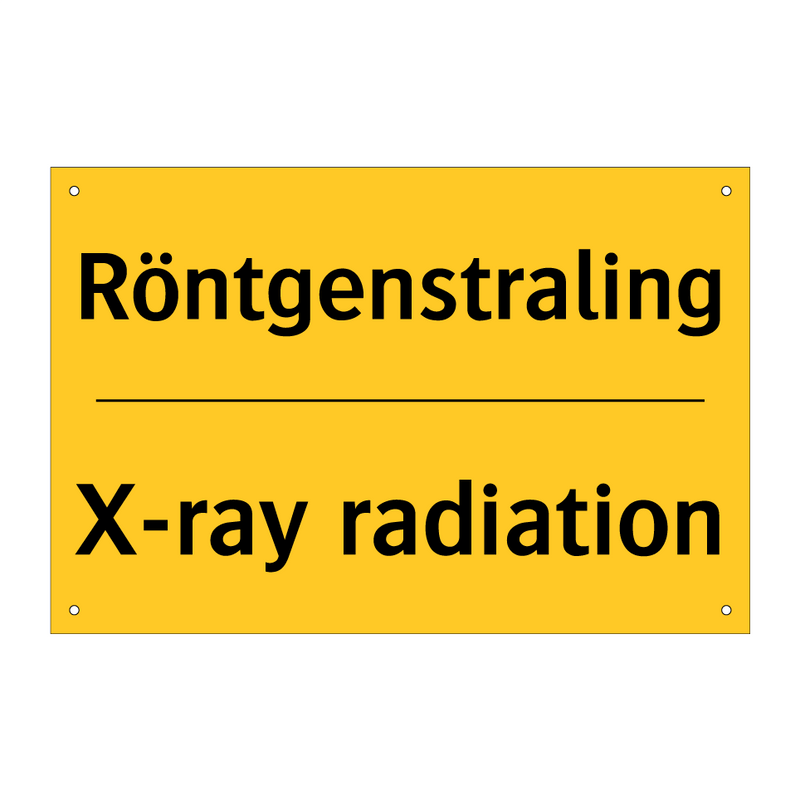 Röntgenstraling - X-ray radiation