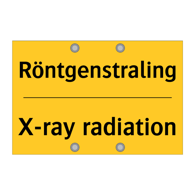 Röntgenstraling - X-ray radiation