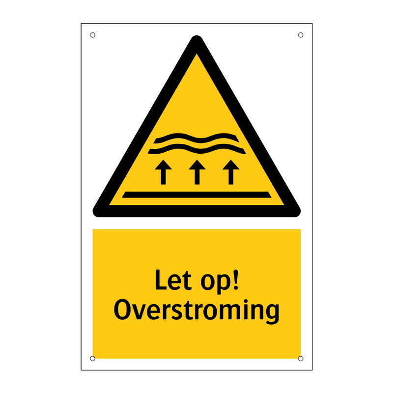 Let op! Overstroming