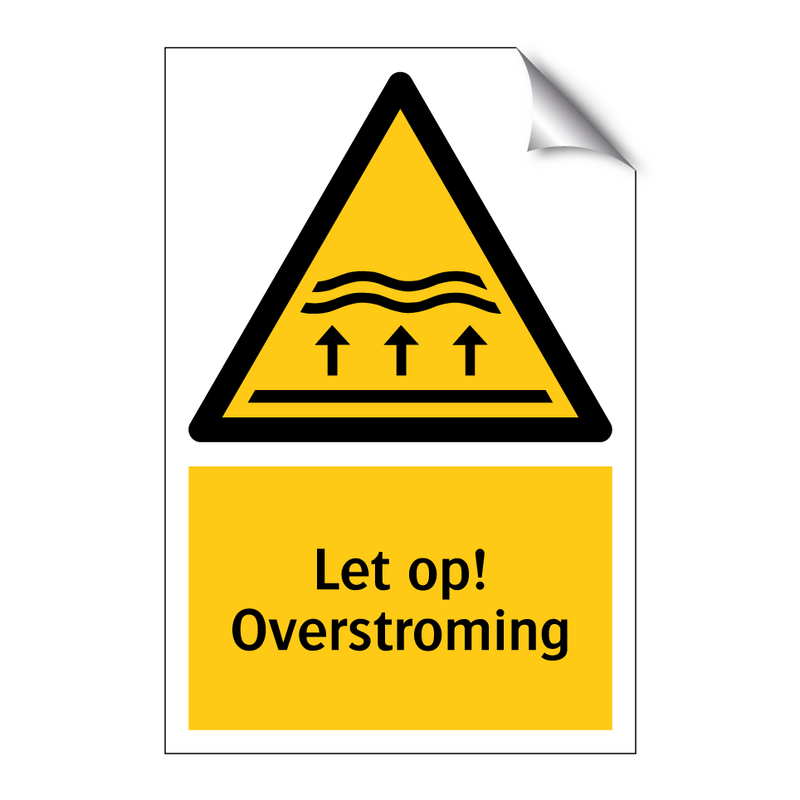 Let op! Overstroming