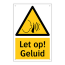 Let op! Geluid