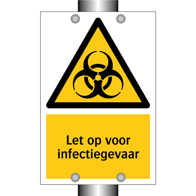 Let op voor infectiegevaar