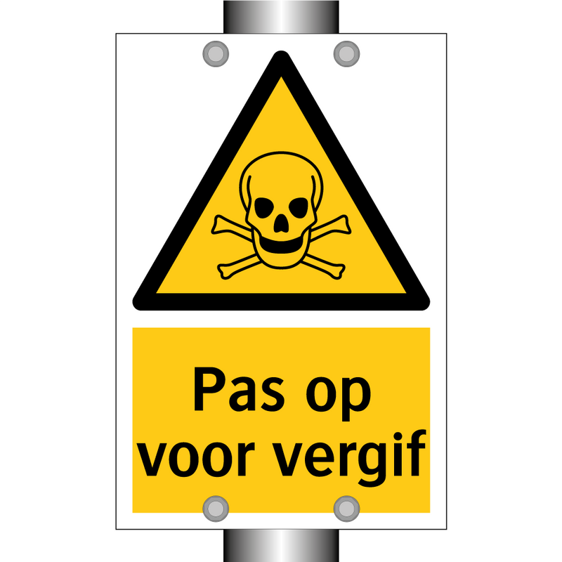 Pas op voor vergif