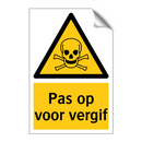 Pas op voor vergif