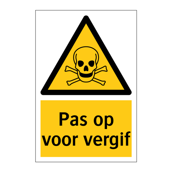 Pas op voor vergif