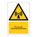 Pas op voor radiofrequentiestraling