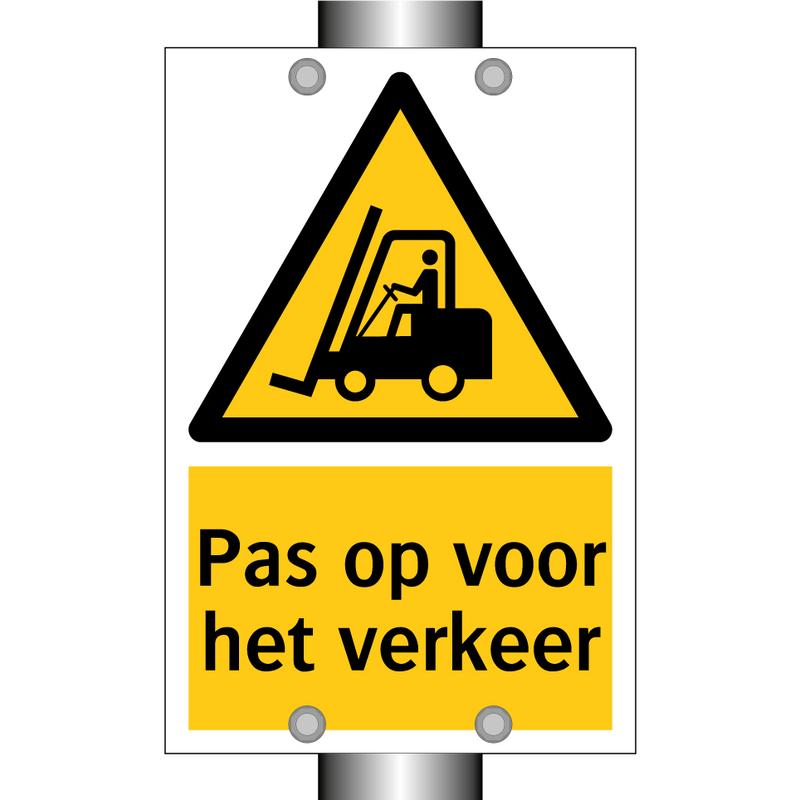 Pas op voor het verkeer