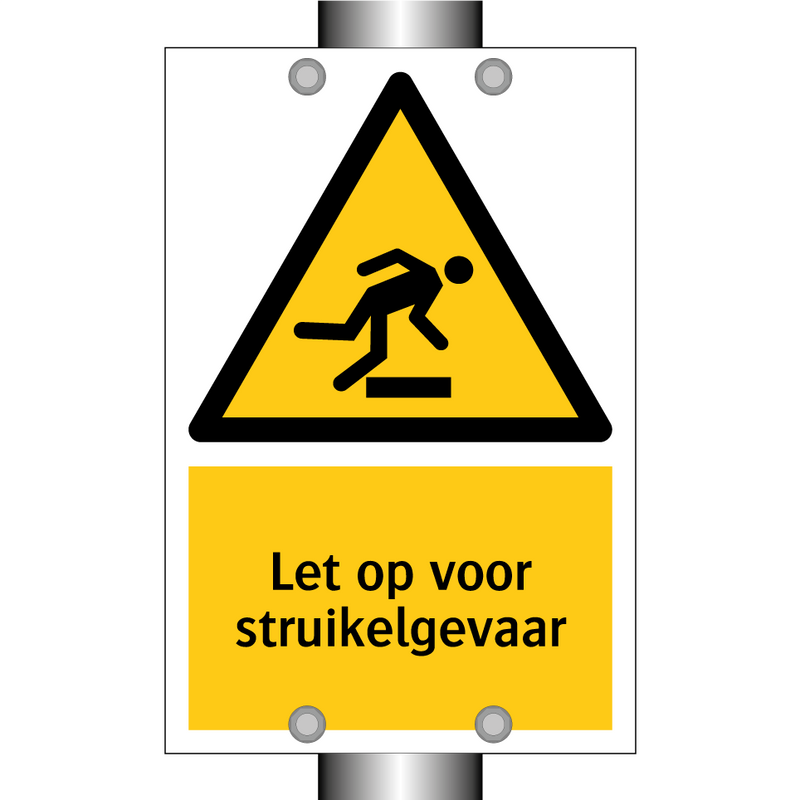 Let op voor struikelgevaar