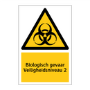 Biologisch gevaar Veiligheidsniveau 2