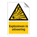Explosieven in uitvoering