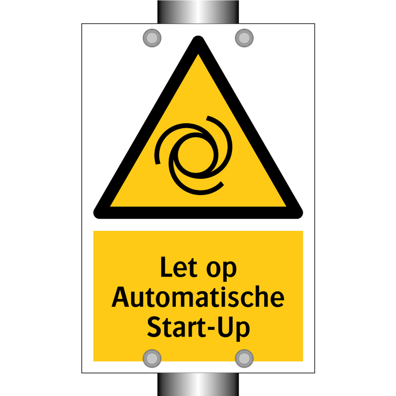 Let op Automatische Start-Up