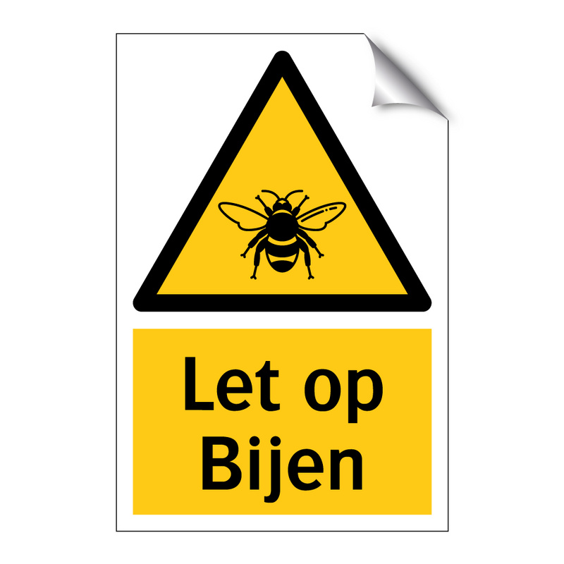 Let op Bijen