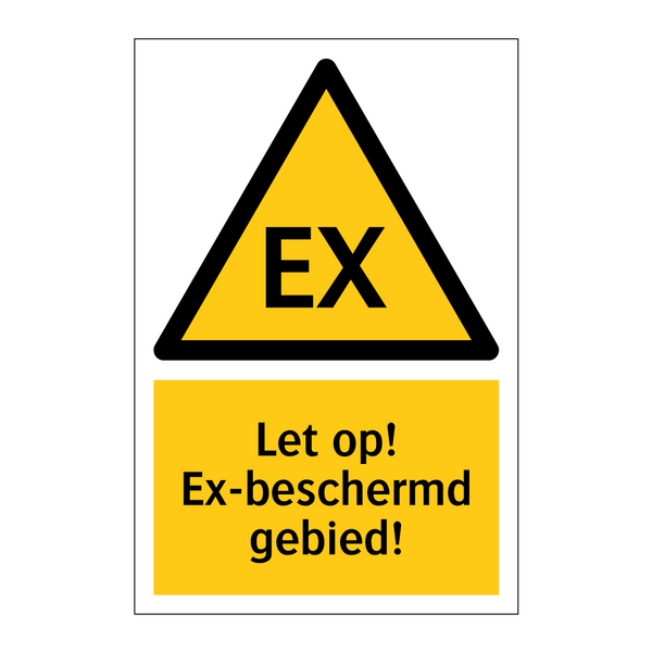 Let op! Ex-beschermd gebied!