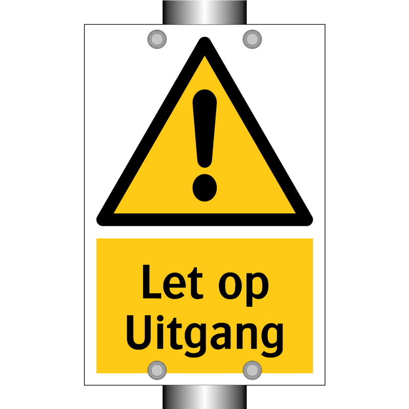 Let op Uitgang