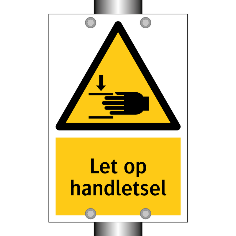 Let op handletsel