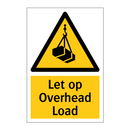 Let op Overhead Load