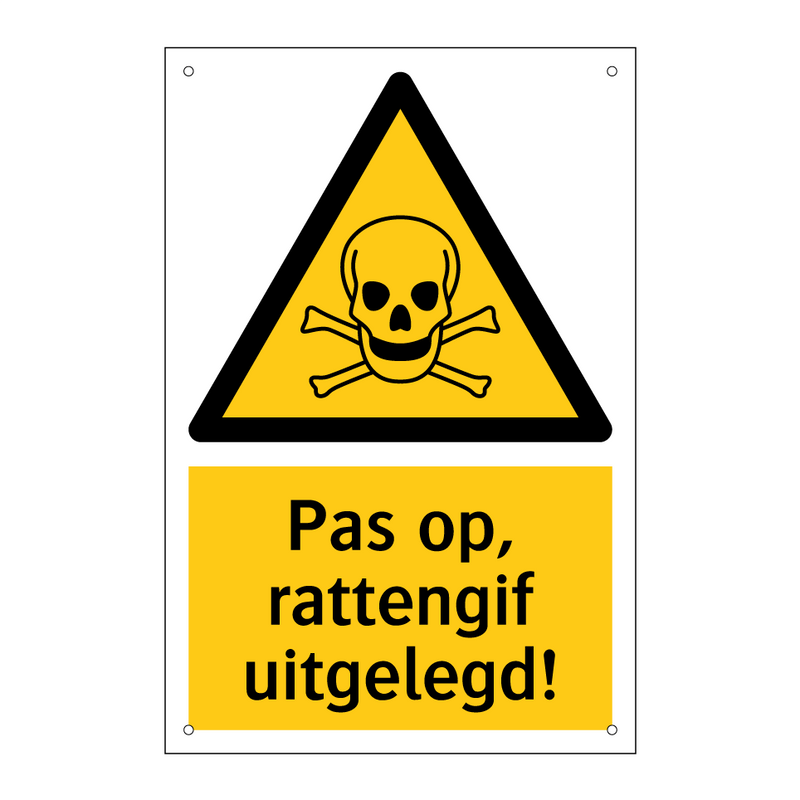 Pas op, rattengif uitgelegd!